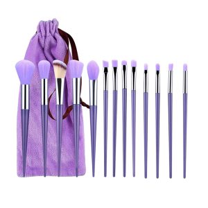 BrushSet, 13-частен комплект четки за грим с калъф за носене